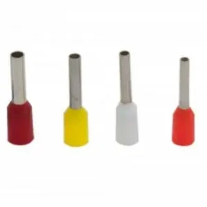 &Auml;ndhylsa delisolerad 1.5mm&sup2; röd Bästa pris